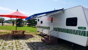 카라반 A타입 전경