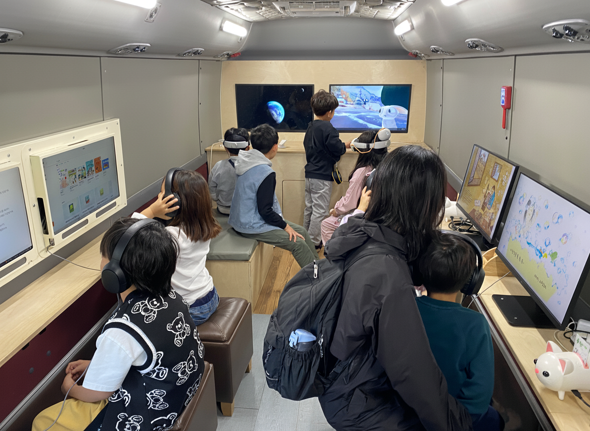 선산도서관 ‘달리는 책 놀이터’ 큰 호응 얻어 첨부 이미지