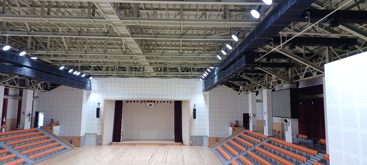 (시민운동장) 복합스포츠센터 투광등 교체 첨부 이미지