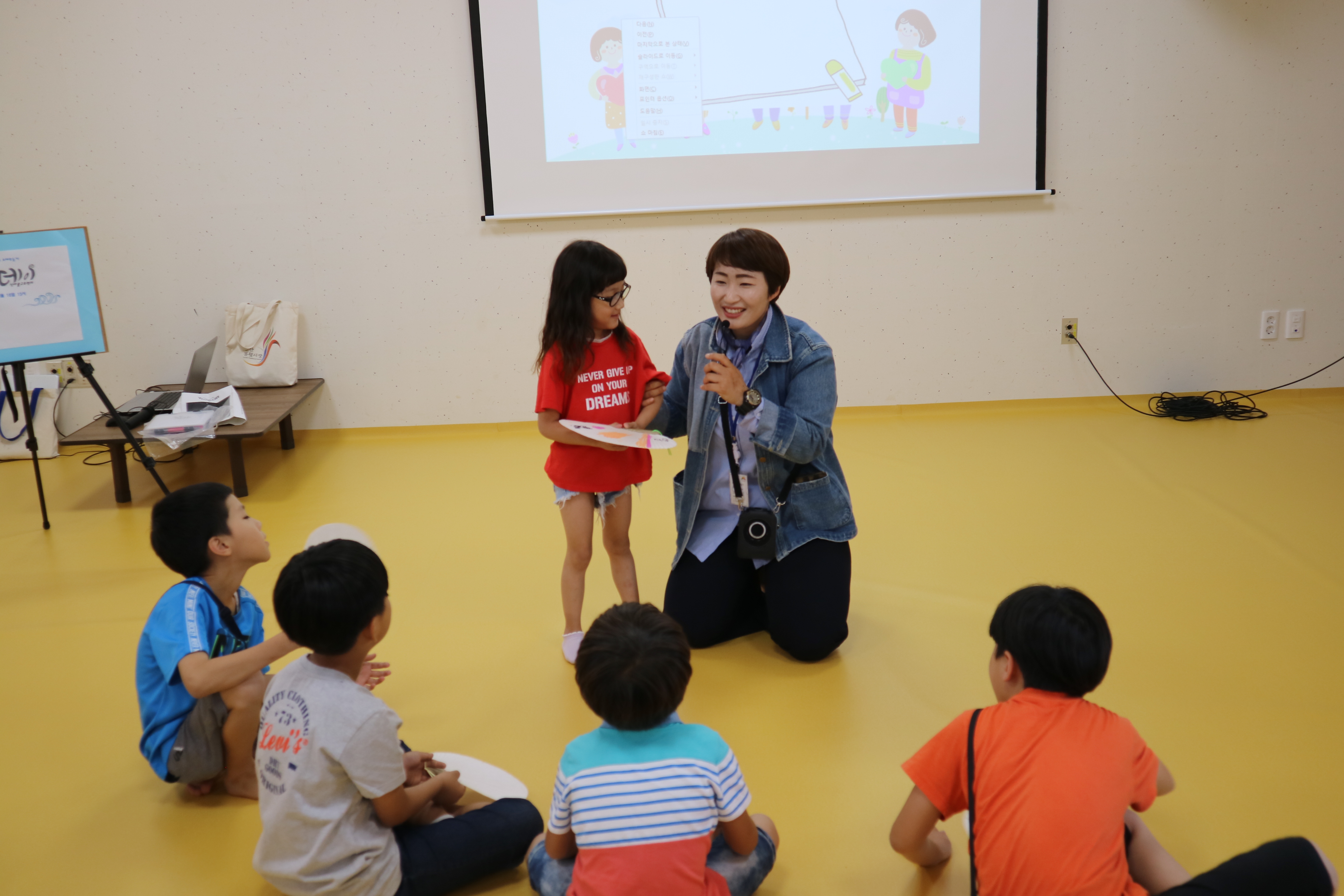 시원데이~ 부채만들기!! 첨부 이미지