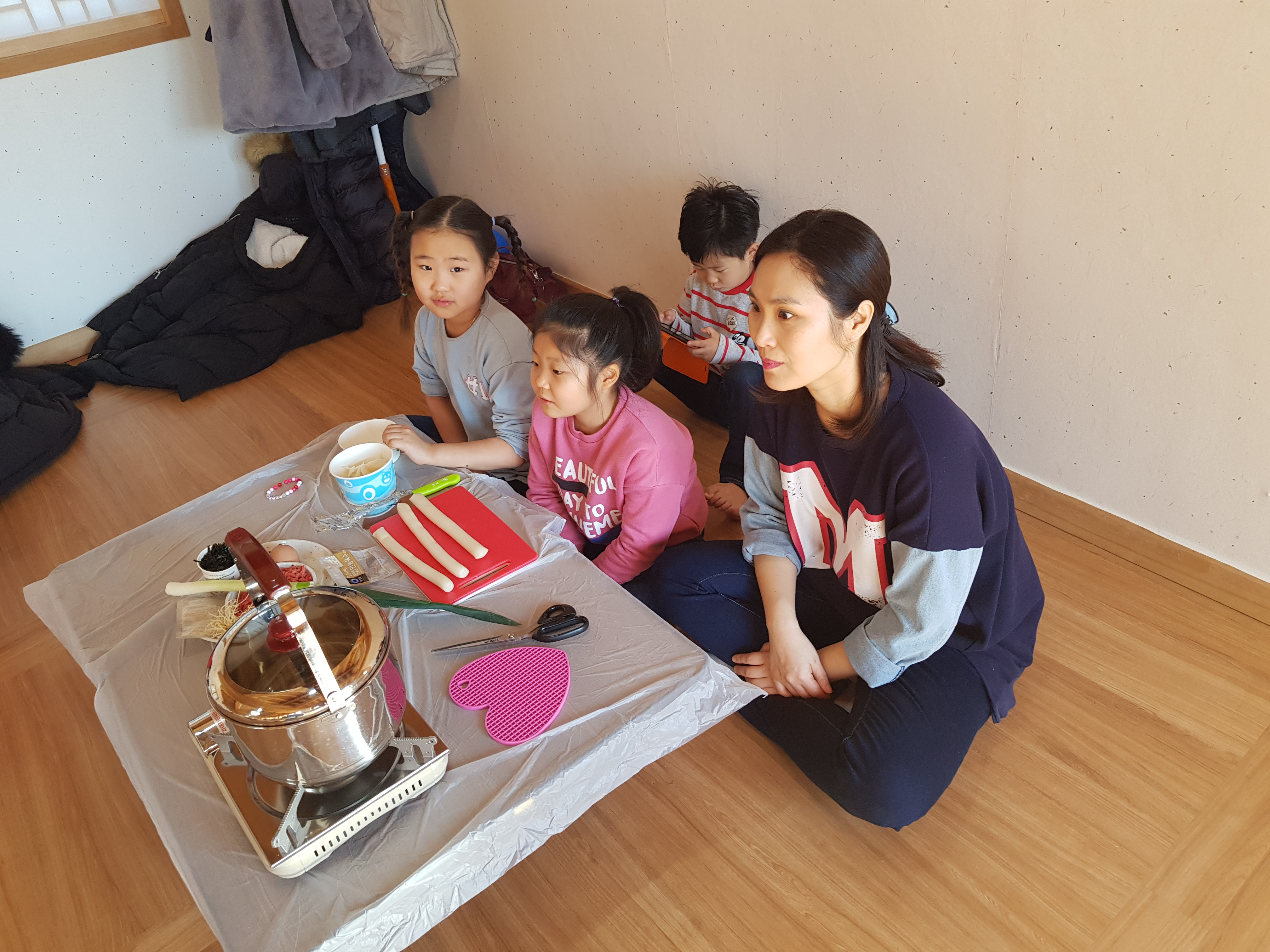 새해데이~떡국만들기 체험 첨부 이미지