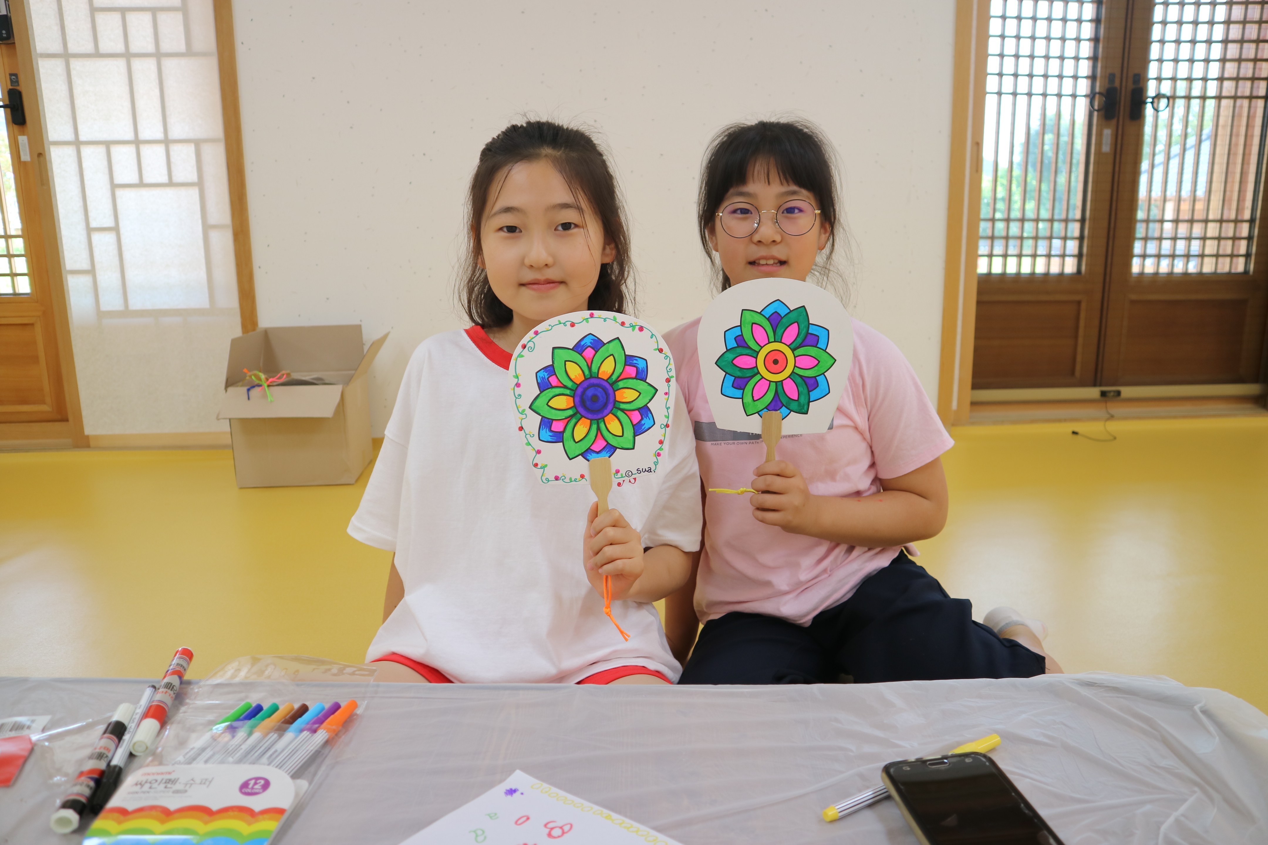 6월 부채만들기 체험 첨부 이미지