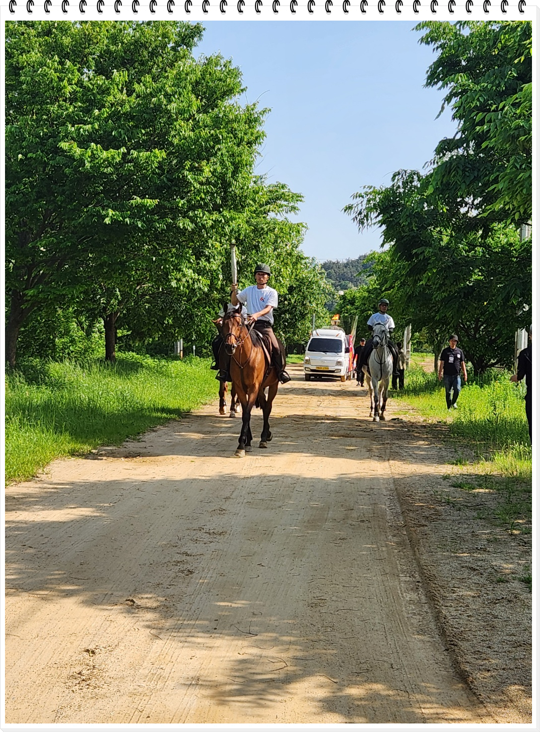 [구미시승마장] 제62회 경북도민체육대회 성화봉송 첨부 이미지